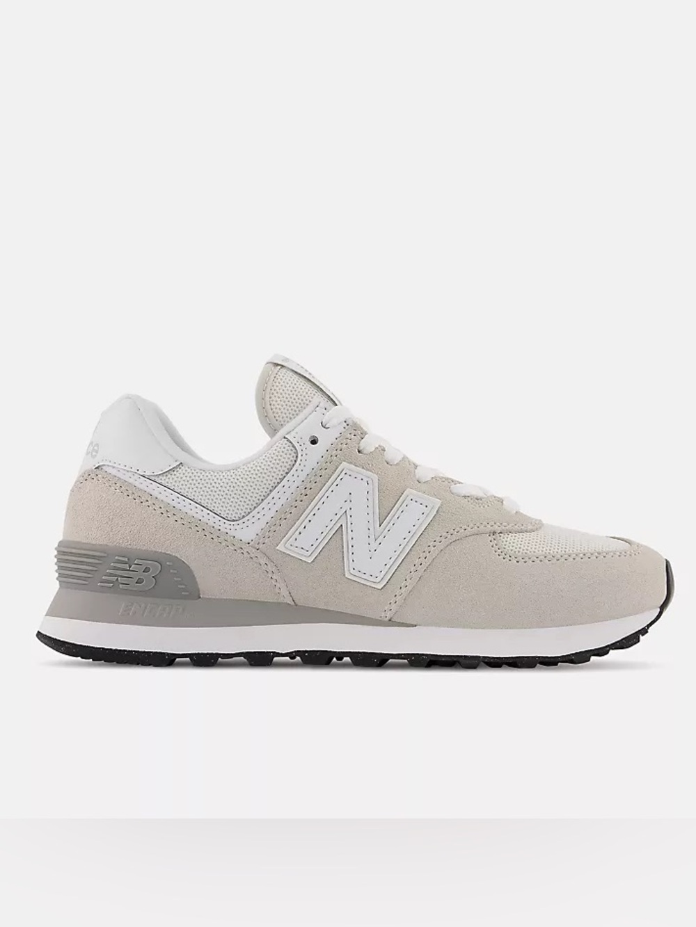 New Balance Women’s 574 Core Sneakers Nimbus Cloud with White Size 10 NWOB